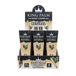 King Palm 1 ¼ Size Hemp Cones 30ct Display – Natural