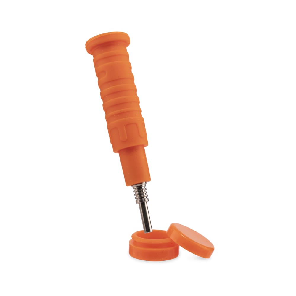 Ooze Blaster Silicone Glass 4-in-1 Hybrid Water Pipe and Dab Straw