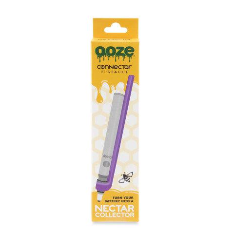 Ooze x Stache ConNectar - 510 Thread Dab Straw Vape Pen Attachment