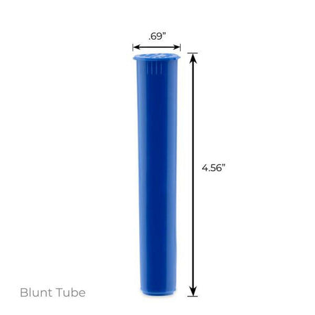 Loud Lock Blunt Tubes - 118mm - 1000ct - Blue