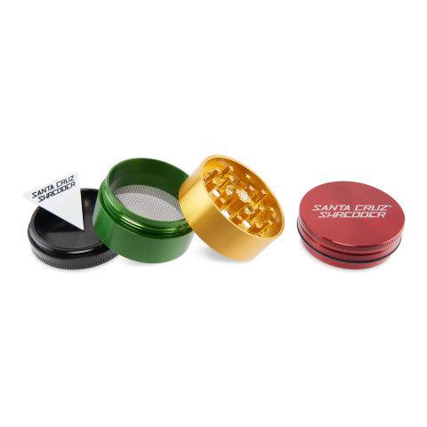 Santa Cruz Shredder 4pc Medium Aluminum Herb Grinder