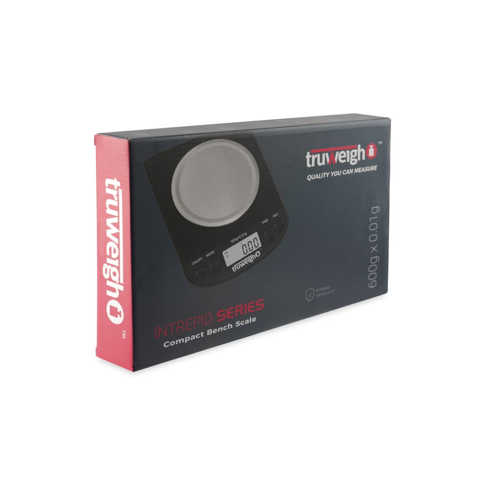 Truweigh Intrepid Series Bench Scale w/ Calibration Weight - 600g x 0.01g