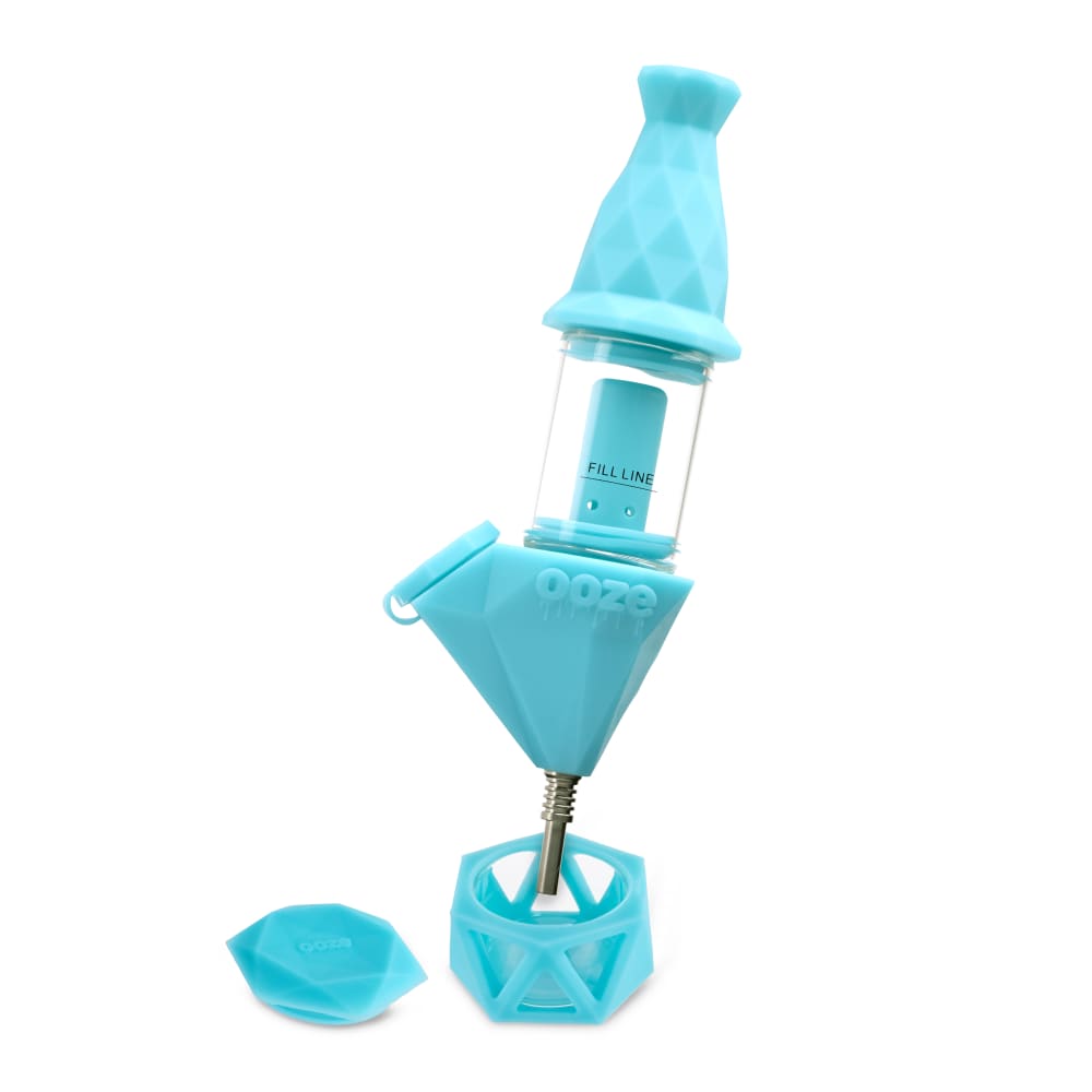 Ooze Bectar Silicone Water Pipe and Concentrate Straw