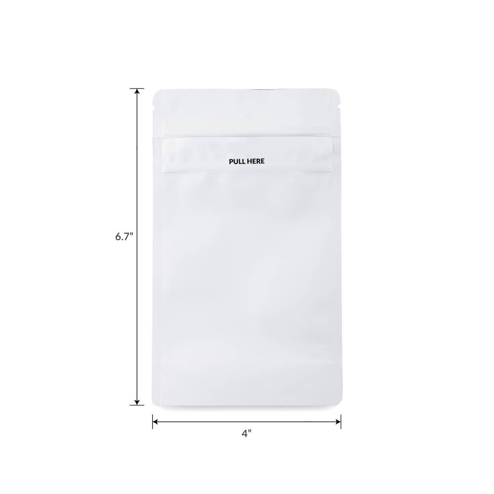 Loud Lock 1/4 Grip N Pull Mylar Smell Proof Child Safe Vacuum Seal Bags - 1,000 Count