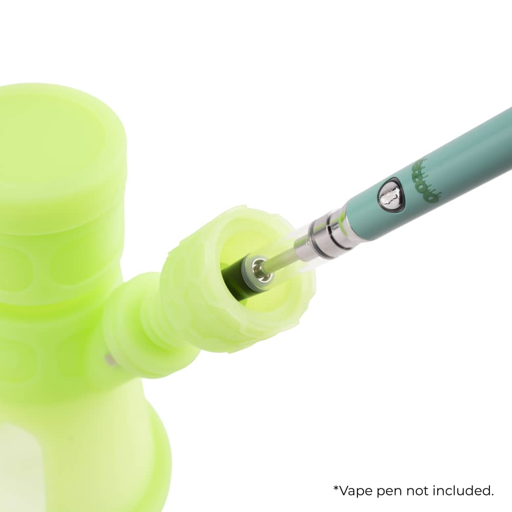 Ooze Hyborg Silicone Glass 4-in-1 Hybrid Water Pipe and Nectar Collector