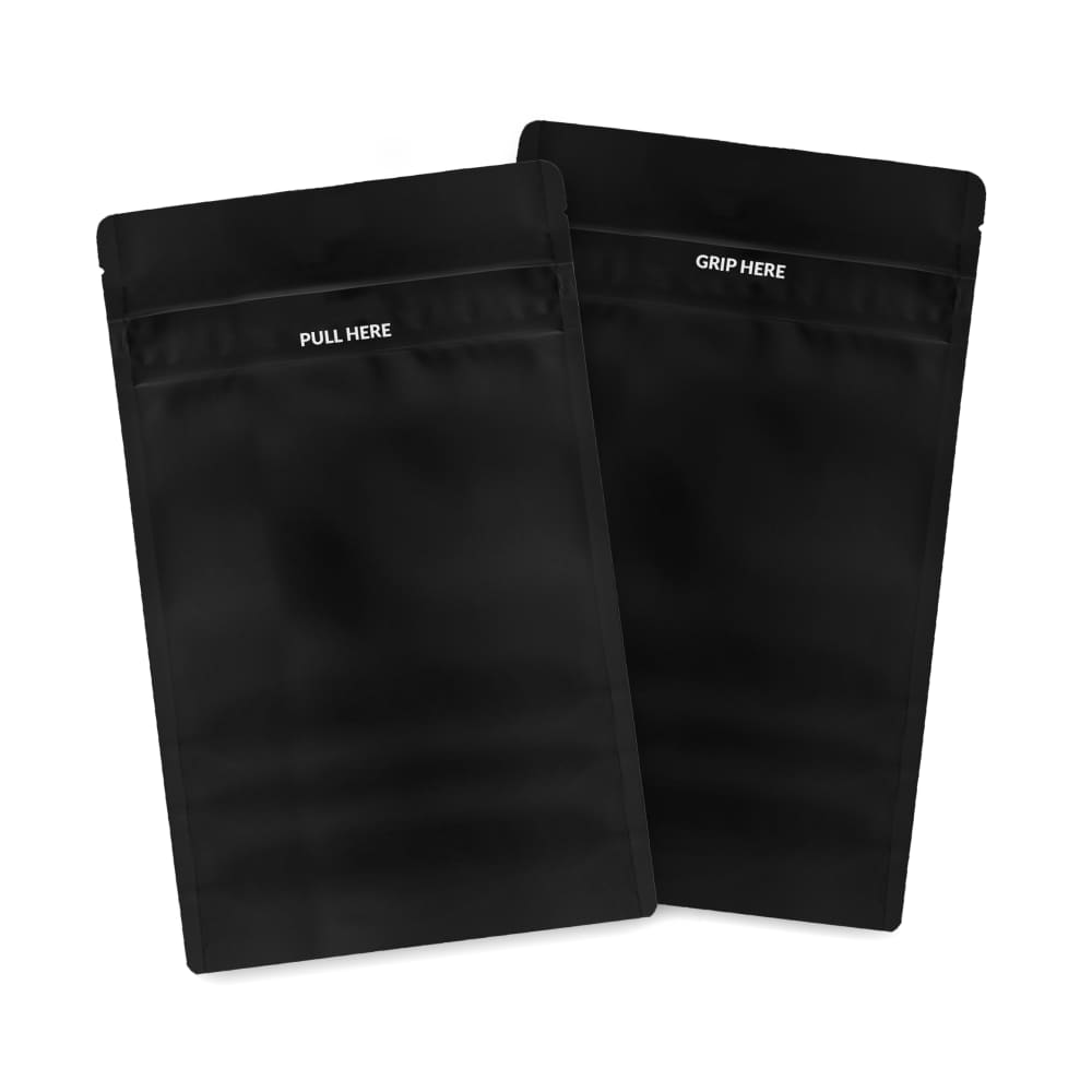 Loud Lock 1/2 Grip N Pull Mylar Smell Proof Child Safe Vacuum Seal Bags - 1,000 Count