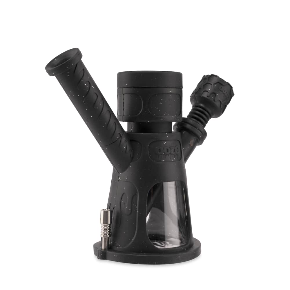 Ooze Hyborg Silicone Glass 4-in-1 Hybrid Water Pipe and Nectar Collector