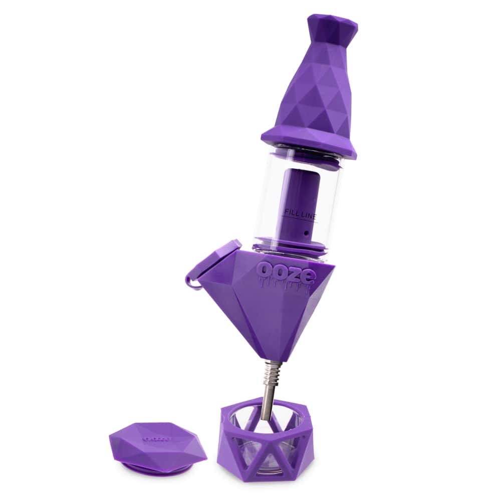 Ooze Bectar Silicone Water Pipe and Concentrate Straw