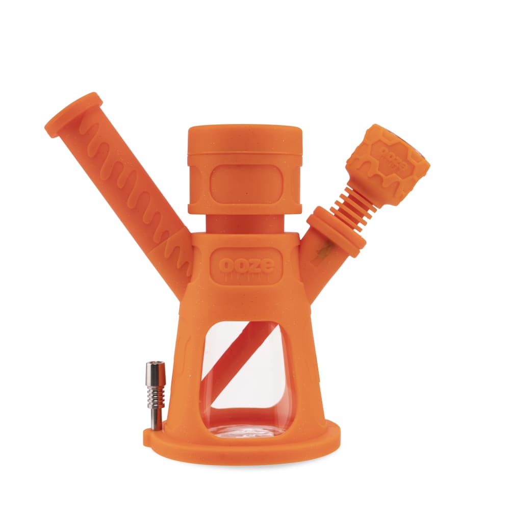 Ooze Hyborg Silicone Glass 4-in-1 Hybrid Water Pipe and Nectar Collector