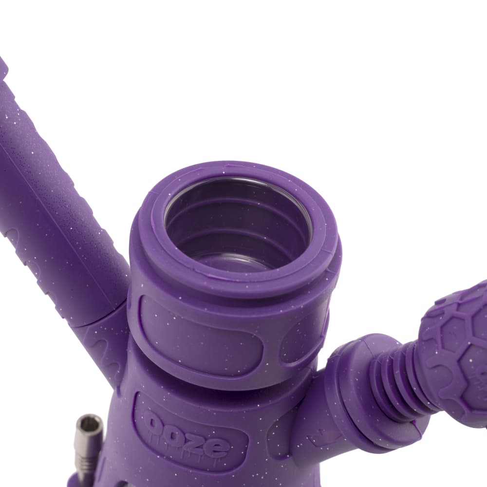 Ooze Hyborg Silicone Glass 4-in-1 Hybrid Water Pipe and Nectar Collector