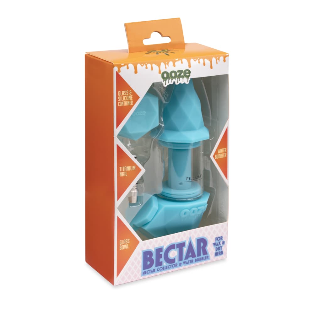 Ooze Bectar Silicone Water Pipe and Concentrate Straw