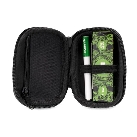 Happy Kit Mini Dry Herb Smell Proof Travel Kit  Black