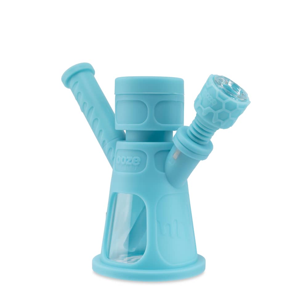 Ooze Hyborg Silicone Glass 4-in-1 Hybrid Water Pipe and Nectar Collector