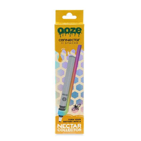 Ooze x Stache ConNectar - 510 Thread Dab Straw Vape Pen Attachment
