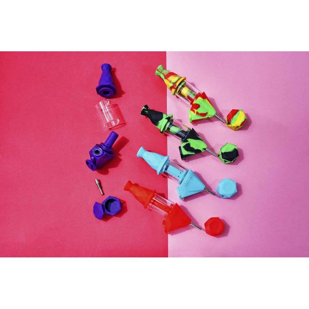 Ooze Bectar Silicone Water Pipe and Concentrate Straw