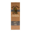 Zig Zag 98s Size Unbleached Mini Bulk Cones  100ct
