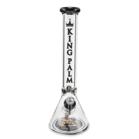 King Palm Limited Edition 16” Glass Beaker Bong with Ice Catcher