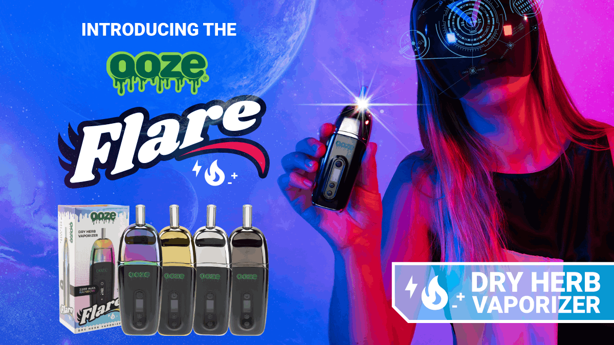 Introducing the Ooze Flare Dry Herb Vaporizer