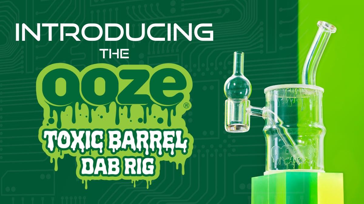 Introducing the Ooze Toxic Barrel Mini Dab Rig