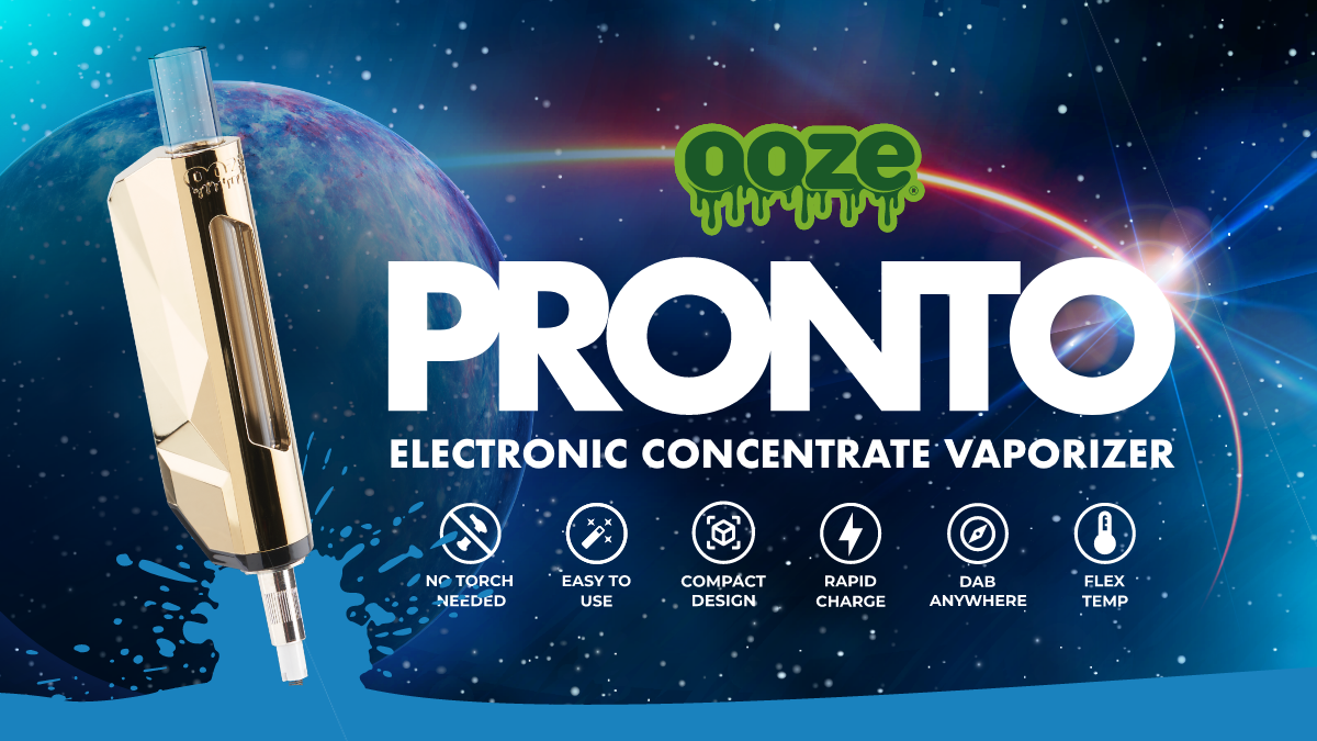 Introducing the Ooze Pronto Electronic Vaporizer | Cannatron Blog