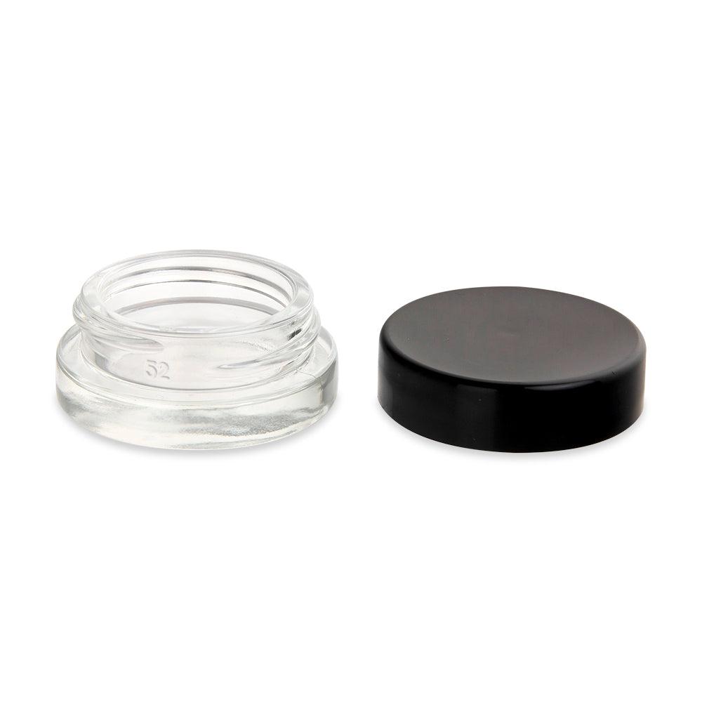 Thick Wall Glass Jar w/ Lid - 7ml - Clear Jar w/ Lid - 450ct