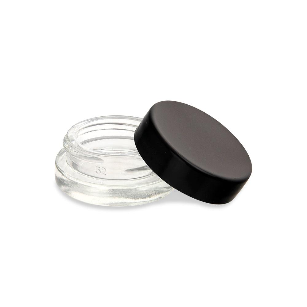 Thick Wall Glass Jar w/ Lid - 7ml - Clear Jar w/ Lid - 450ct