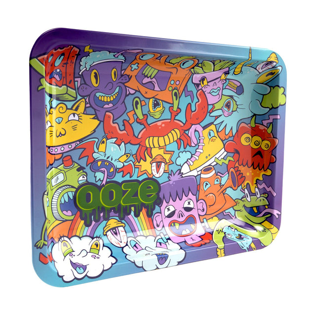 Ooze Medium Metal Rolling Tray – Limited Edition Hype Engine