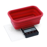 Truweigh Crimson Scale Collapsible Bowl - 200g x 0.1g