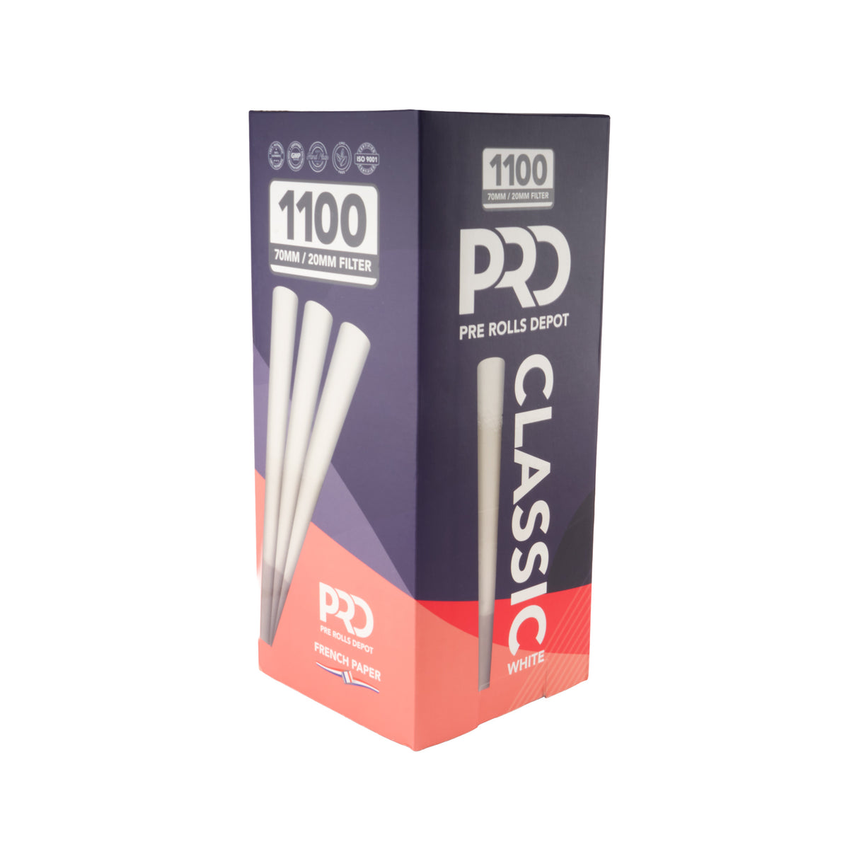 Pre Rolls Depot Paper Cones - 70mm - 1100pc