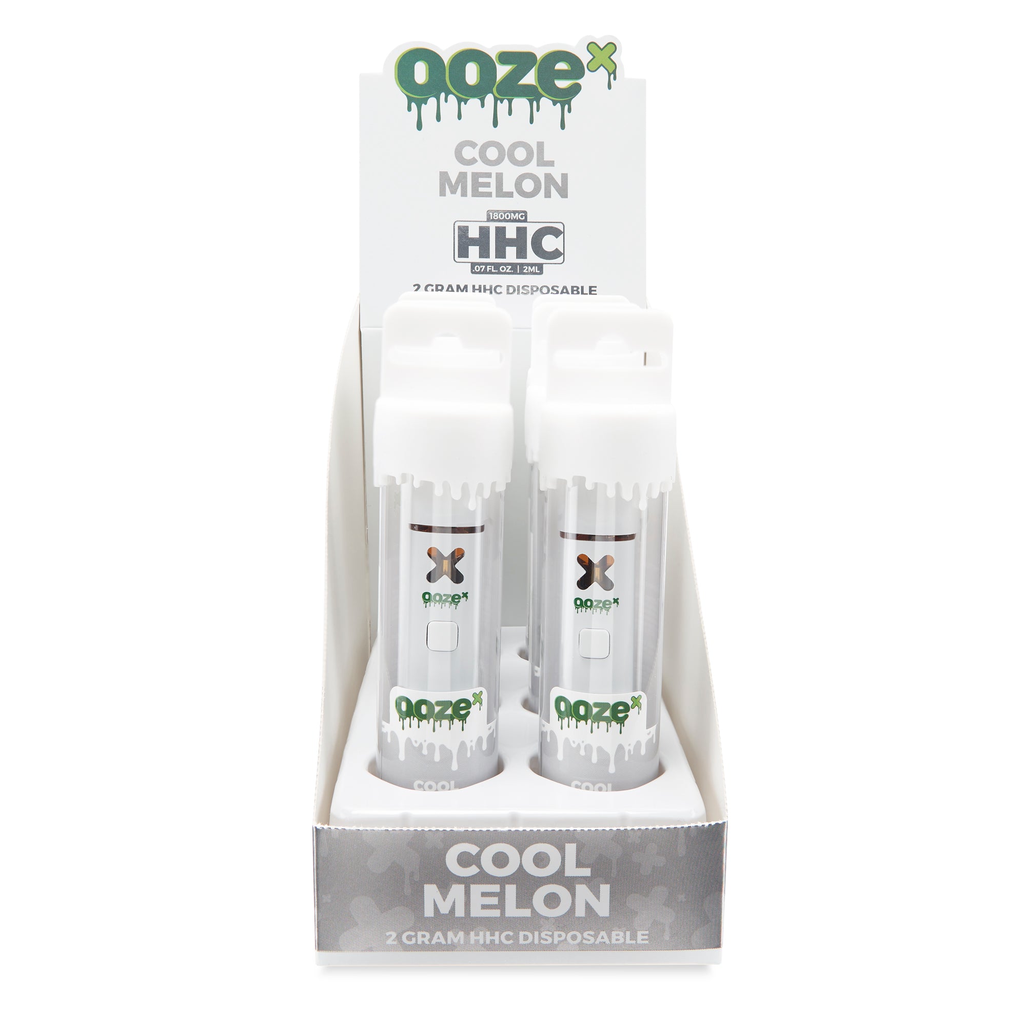 OozeX HHC 2g Disposable Vape 6ct Display – Cannatron