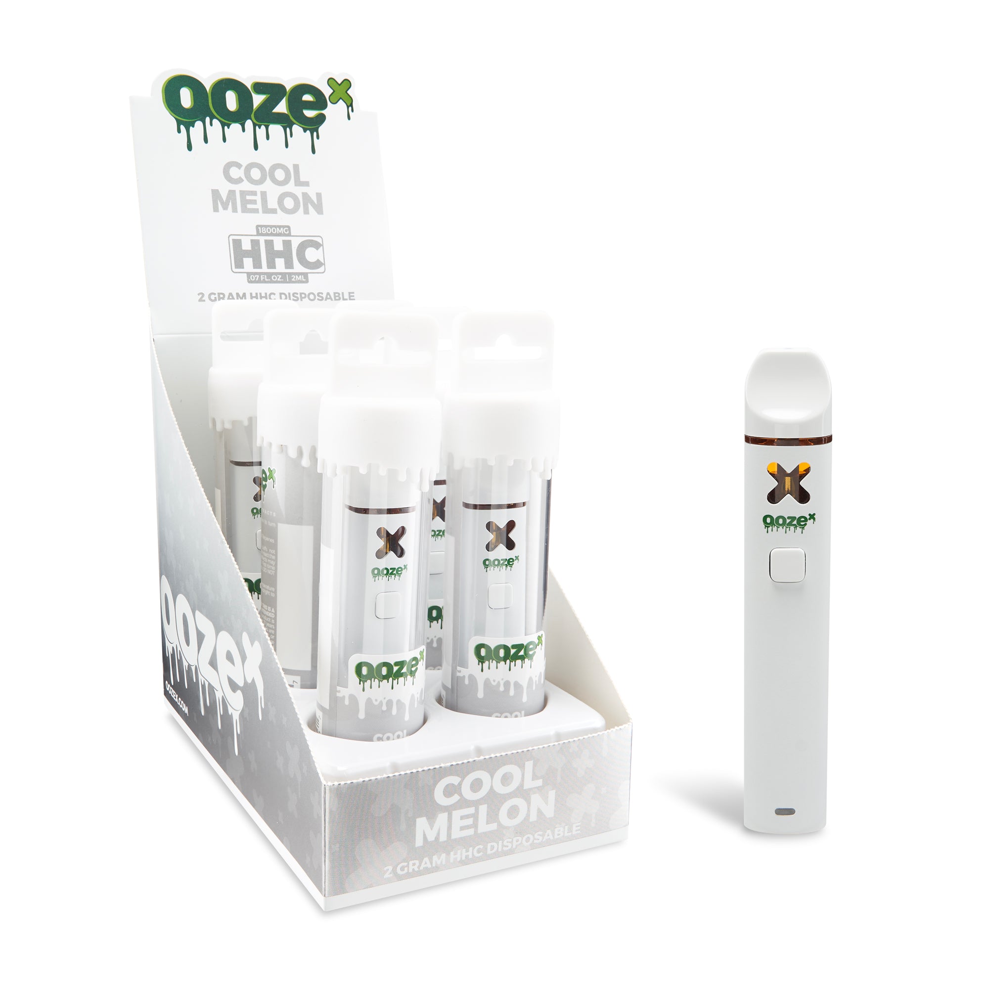OozeX HHC 2g Disposable Vape 6ct Display – Cannatron