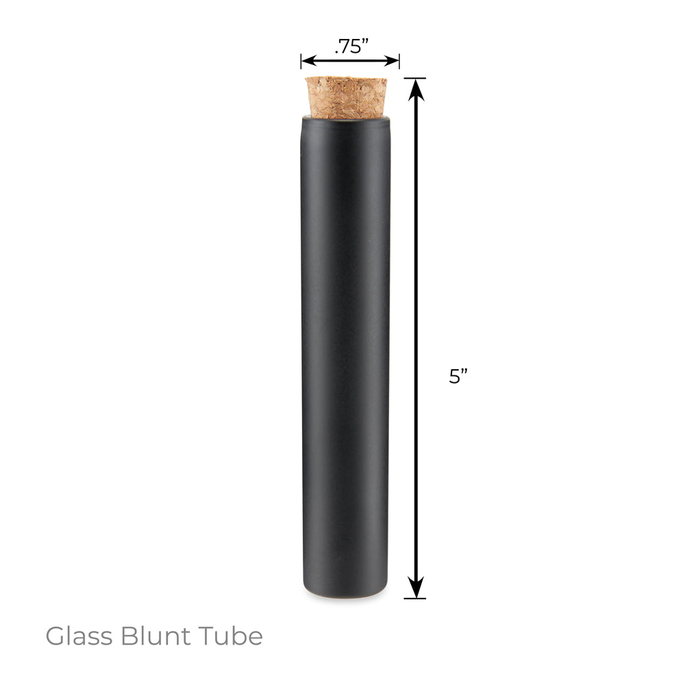 Loud Lock Glass Tube w/ Cap - 118mm - 500pc