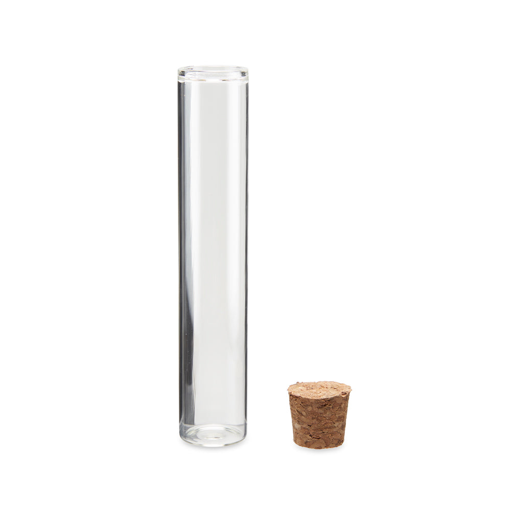 Loud Lock Glass Tube w/ Cap - 118mm - 500pc