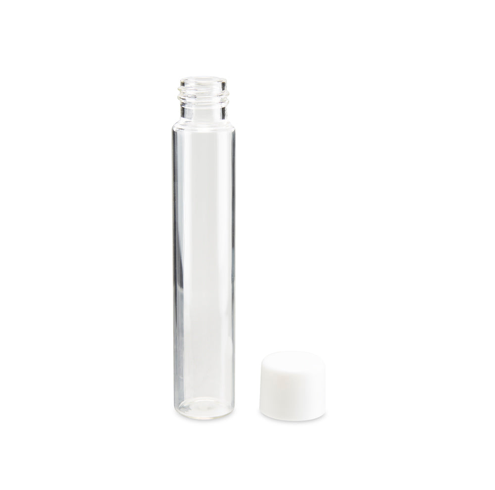 Loud Lock Glass Tube w/ Cap - 116mm / 12mm - 12mm Neck - 500pc - Child Resistant