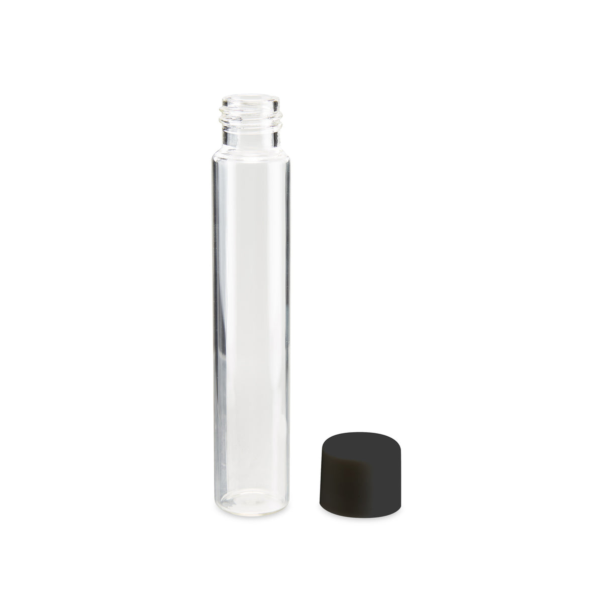 Loud Lock Glass Tube w/ Cap - 116mm / 12mm - 12mm Neck - 500pc - Child Resistant