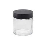 Loud Lock Glass Jar w/ Cap - 3oz / 60mm - 100pc - Child Resistant