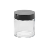 Loud Lock Glass Jar w/ Cap - 3oz / 60mm - 100pc - Child Resistant