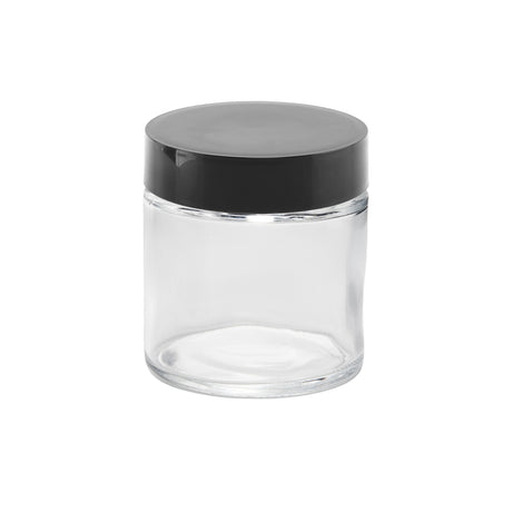 Loud Lock Glass Jar w/ Cap - 3oz / 60mm - 100pc - Child Resistant
