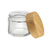 Loud Lock Glass Jar w/ Cap - 2oz / 60mm - 100pc - Child Resistant