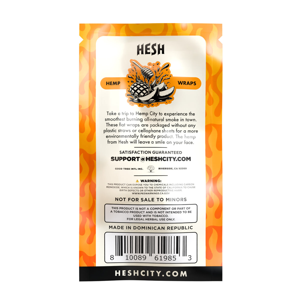 Hesh Hemp Wraps – Pre-Priced 4 for $1 – 15ct