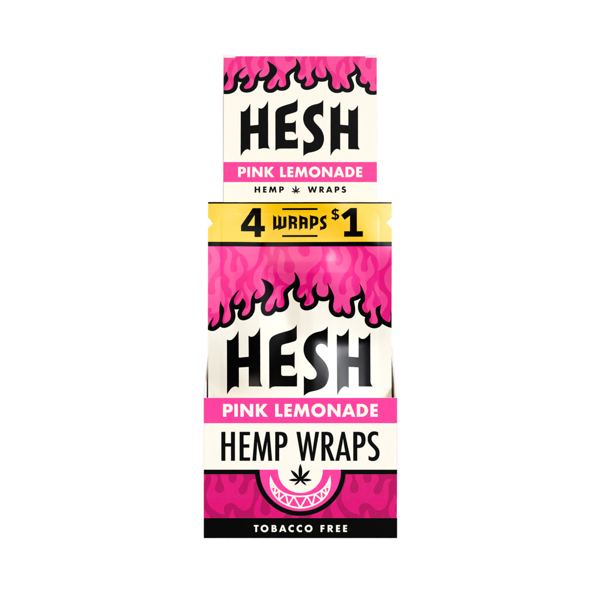 Hesh Hemp Wraps – Pre-Priced 4 for $1 – 15ct