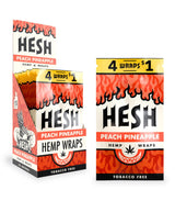 Hesh Hemp Wraps – Pre-Priced 4 for $1 – 15ct