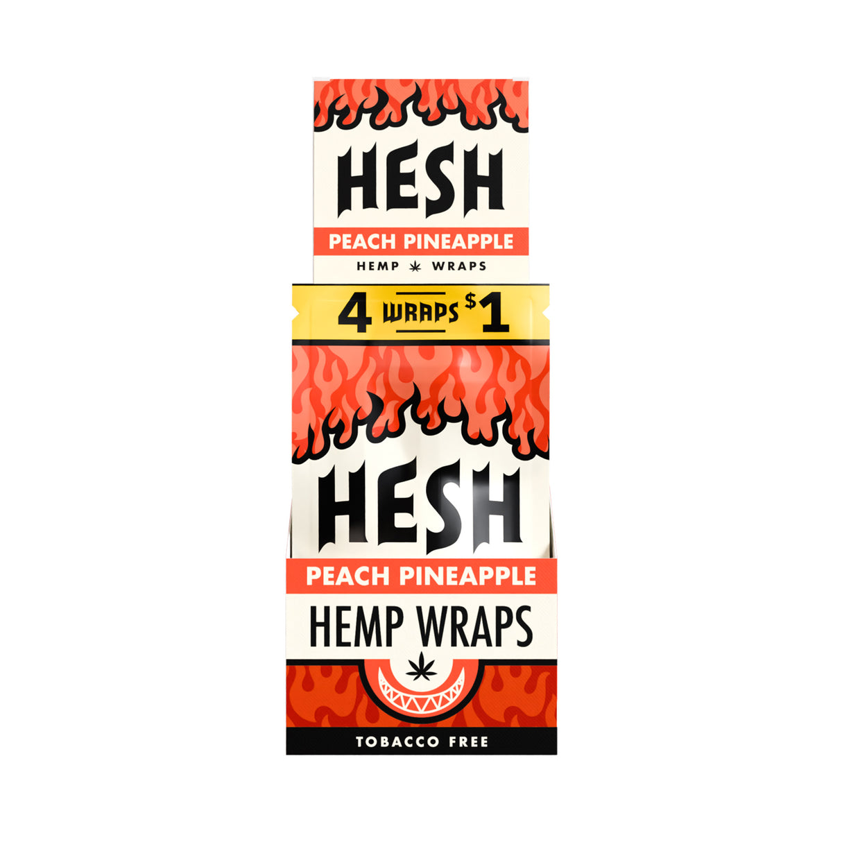 Hesh Hemp Wraps – Pre-Priced 4 for $1 – 15ct