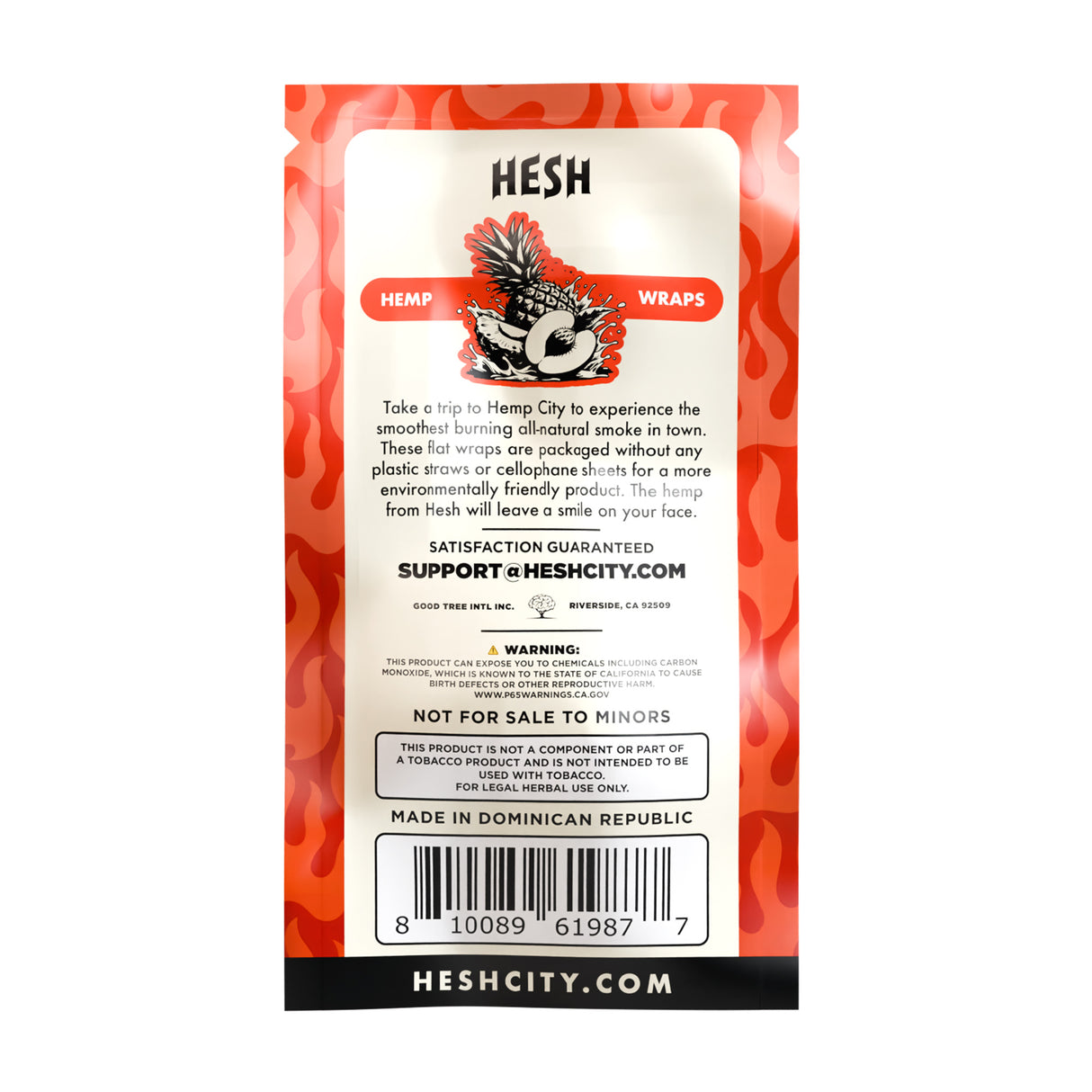 Hesh Hemp Wraps – Pre-Priced 4 for $1 – 15ct