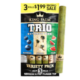 King Palm Extendo Size Flavor Trio Leaf Tubes – Pre-Priced $1.99 - 15ct