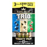 King Palm Extendo Size Flavor Trio Leaf Tubes – Pre-Priced $1.99 - 15ct