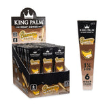 King Palm 1 ¼ Size Hemp Cones 30ct Display