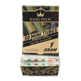 King Palm Single Leaf Tubes 50ct Dispenser – Mini Size