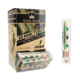 King Palm Single Leaf Tubes 50ct Dispenser – Mini Size