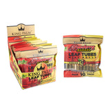 King Palm 25pk Mini Flavor Leaf Tubes – 8ct Display